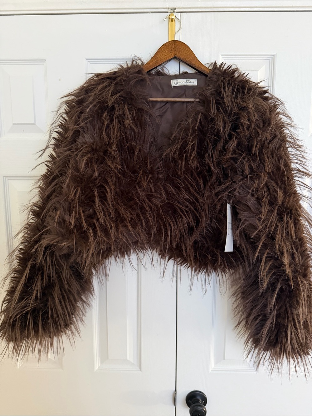 Faux Fur Cropped Jacket